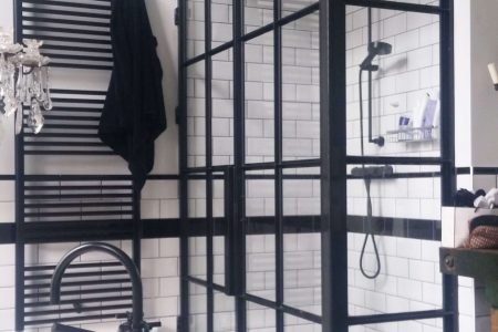 מקלחון מפרפיל בלגי מברזל